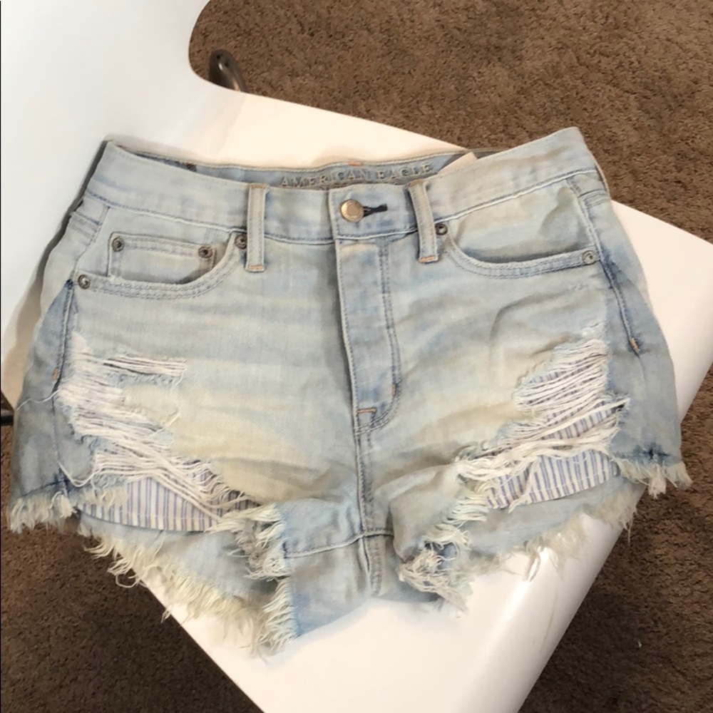 American eagle denim shorts
